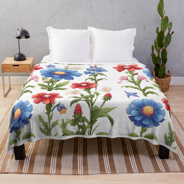Item preview, Cornflower Blooms Abound designed and sold by ArtistryTouch.