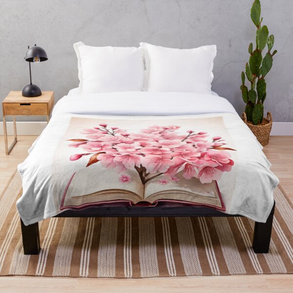 Item preview, Flor de cerezo en un libro designed and sold by Designfs.