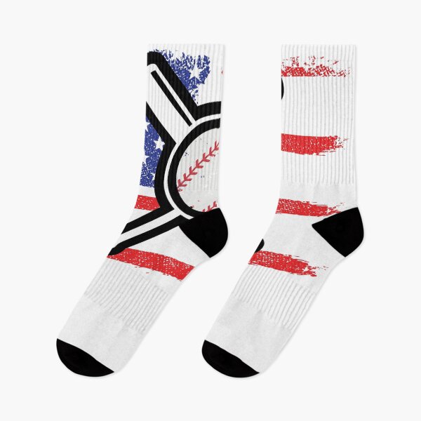 Item preview, American Flag Baseball and Bats Design designed and sold by MrAmericana.