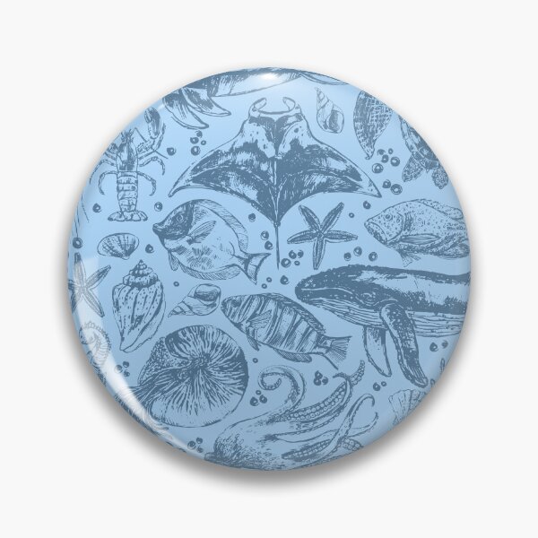 Item preview, Sea animals pattern designed and sold by bokasin.