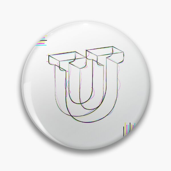 Item preview, U - cmyk strokes designed and sold by JanKrogh.