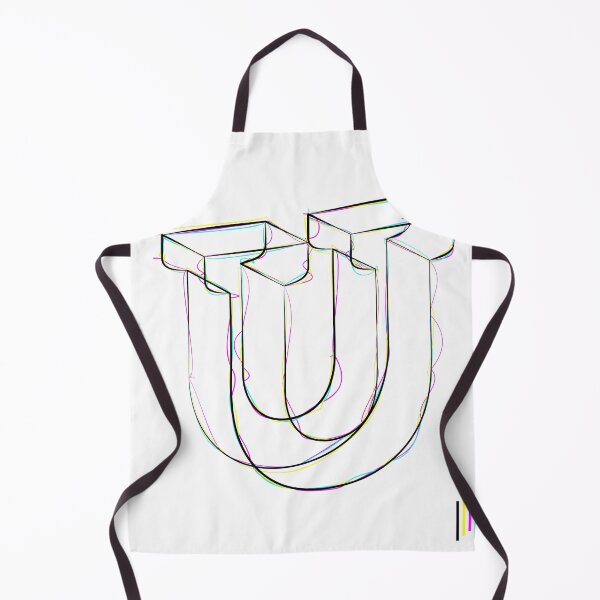 Item preview, U - cmyk strokes designed and sold by JanKrogh.