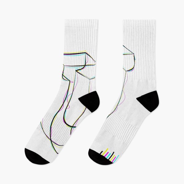 Item preview, U - cmyk strokes designed and sold by JanKrogh.