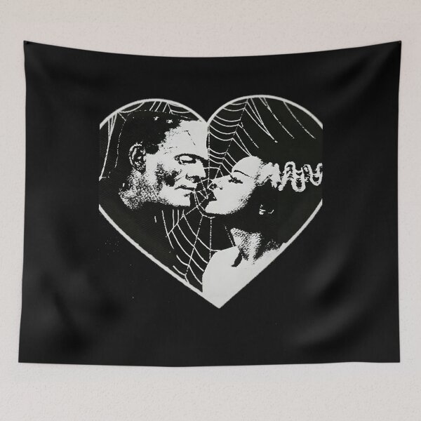 Item preview, 223 Frankenstien And Bride Of Frankenstein In Love	 designed and sold by MariaRochaDias.