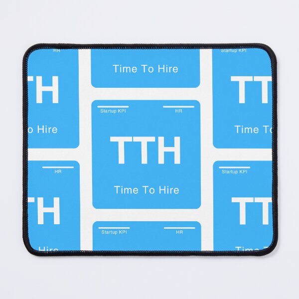 Item preview, Periodic table of startup KPIs “Time To Hire (TTH)” designed and sold by whatthetechgear.