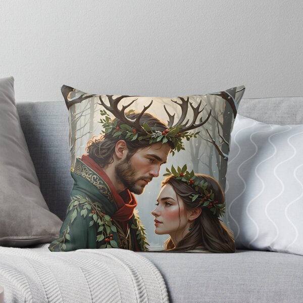 Item preview, Pagan Couple. Winter Solstice Yule. designed and sold by SoniaSarkali.