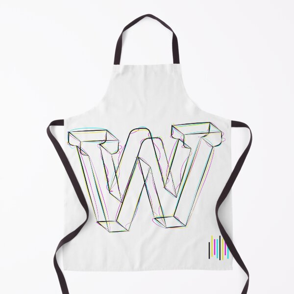 Item preview, W - cmyk strokes designed and sold by JanKrogh.