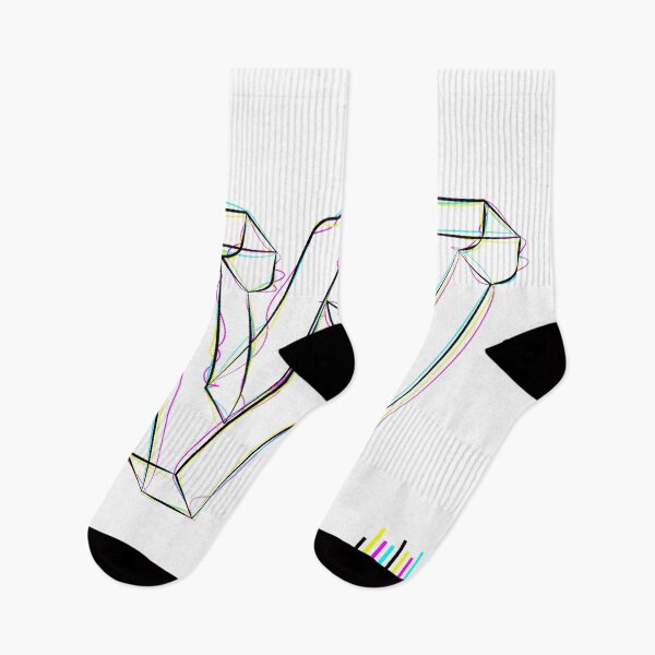 Item preview, W - cmyk strokes designed and sold by JanKrogh.