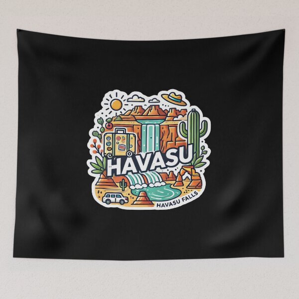 Item preview, Lake Havasu And Havasu Falls Cute and Funny Gifts Art designed and sold by BadhbhArt.
