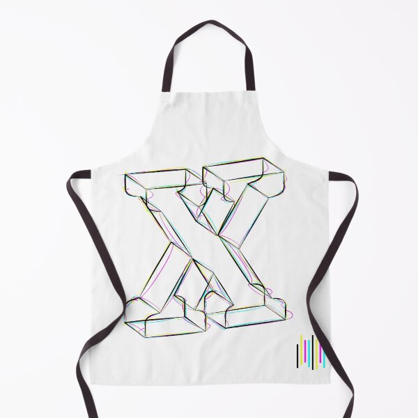 Item preview, X - cmyk strokes designed and sold by JanKrogh.