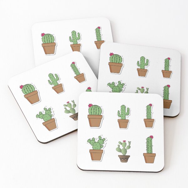 Item preview, cute cacti to decorate and bring good vibes to your home designed and sold by huape.