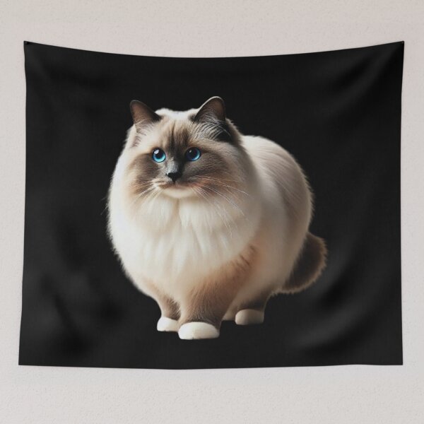 Item preview,  Sacred Birman cat designed and sold by CardsStudio.