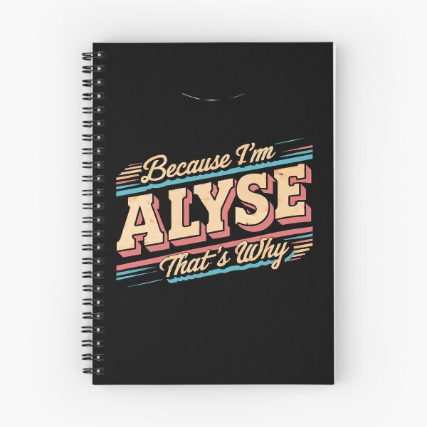 Artikelvorschau, Weil ich ALYSE bin, deshalb - Vintage Retro entworfen und verkauft von Atsariya.