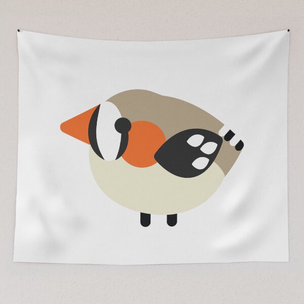 Aperçu de l'œuvre Diamant mandarin - Birb sauvage créée et vendue par Bountiful Bean.