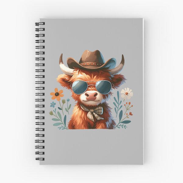 Item preview, Highland cow with sunglasses designed and sold by ImageTcraft.