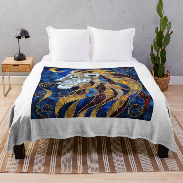 Item preview, "Leo Zodiac Stained Glass Art" designed and sold by mebraart.
