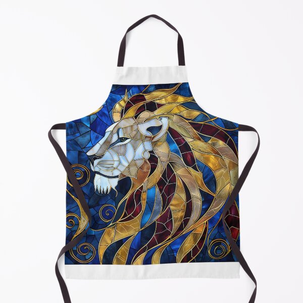 Item preview, "Leo Zodiac Stained Glass Art" designed and sold by mebraart.