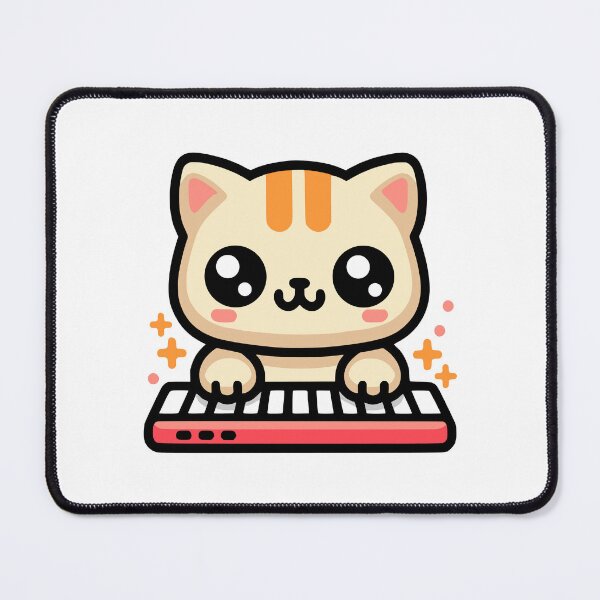 Item preview, Cat Synthesizer! Cute Keyboard Cats designed and sold by PMCreative.