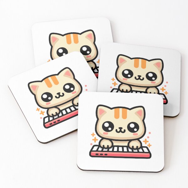 Item preview, Cat Synthesizer! Cute Keyboard Cats designed and sold by PMCreative.