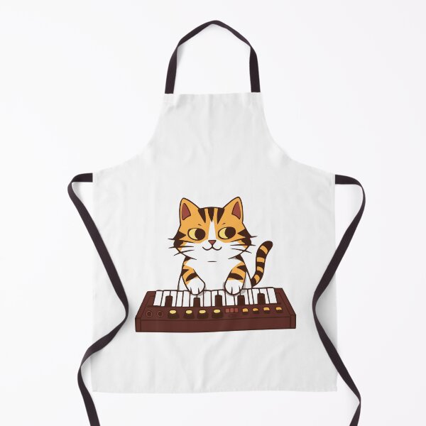 Item preview, Kawaii Cat Synthesizer! Cute Keyboard Kitten designed and sold by PMCreative.