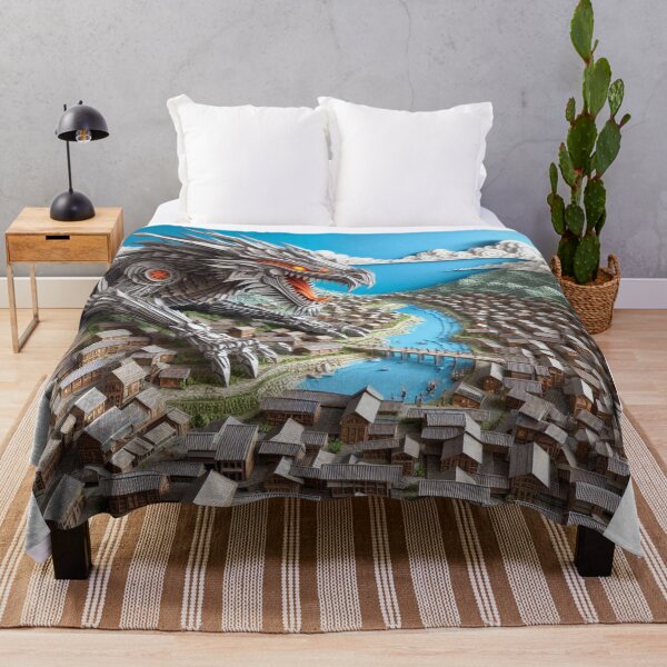 Item preview, Dragon in The Village designed and sold by tilmizart.