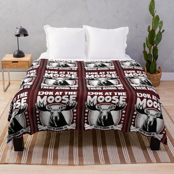 Item preview, Look at the Moose, They're Among Us. designed and sold by jardraz.
