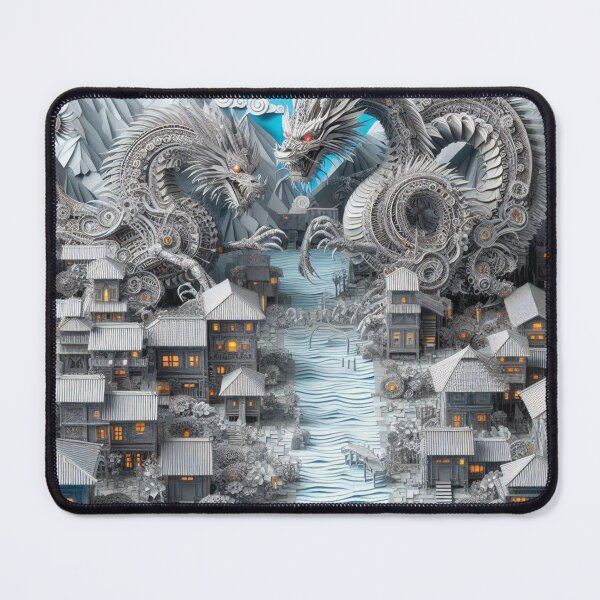 Item preview, Dragon in The Village designed and sold by tilmizart.