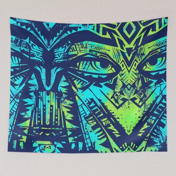 Item preview, "Hawaiian Tribal Art: Digital Tattoo Tee" designed and sold by Art-Vortex-fr.