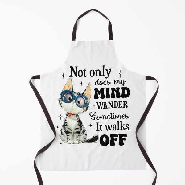 Item preview, My mind wander, funny cat mom design designed and sold by godleo.
