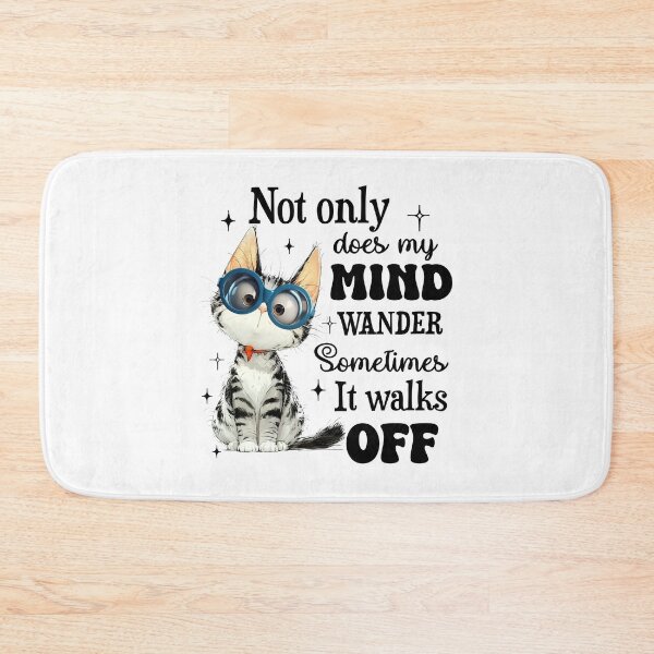 Item preview, My mind wander, funny cat mom design designed and sold by godleo.