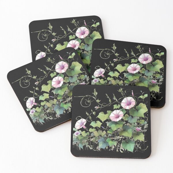 Item preview, Morning Glory Vine Sketch Art ,  designed and sold by PaintMeWorld.