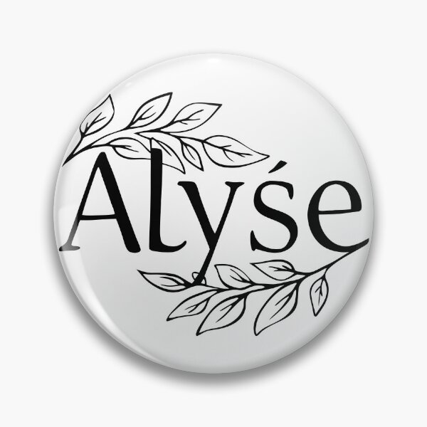 Item preview, Alyse Name Design with Leaf Motifs designed and sold by Atsariya.