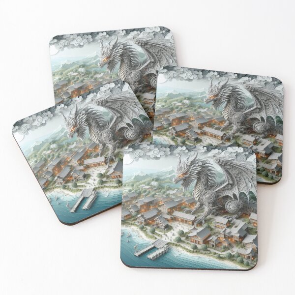 Item preview, Dragon in The Village designed and sold by tilmizart.