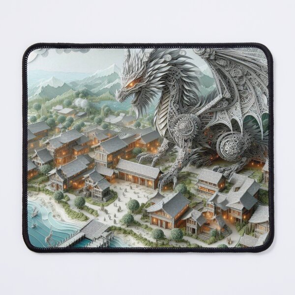 Item preview, Dragon in The Village designed and sold by tilmizart.