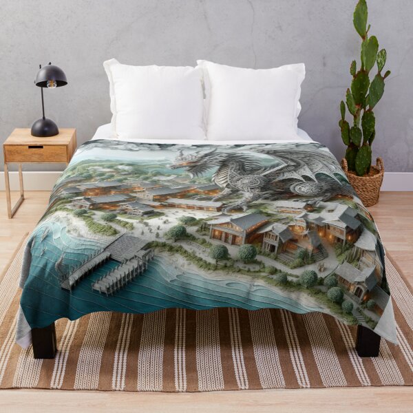Item preview, Dragon in The Village designed and sold by tilmizart.