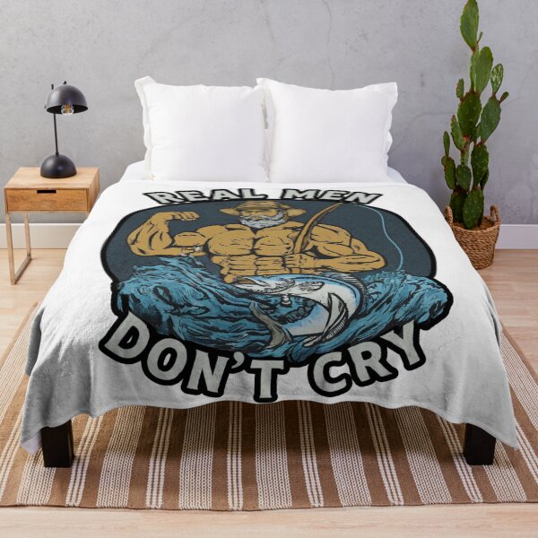 Item preview, Real Men don't cry designed and sold by FitEnvy.