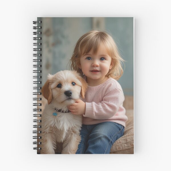 Item preview, A little girl with a puppy designed and sold by Designfs.