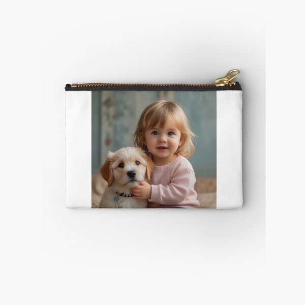 Item preview, A little girl with a puppy designed and sold by Designfs.