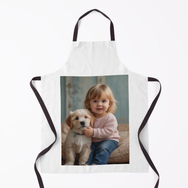 Item preview, A little girl with a puppy designed and sold by Designfs.