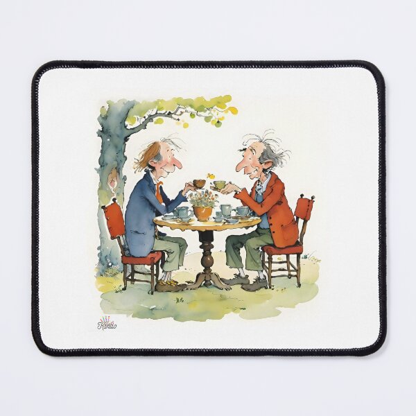 Item preview, Gentlemen friends sharing a moment designed and sold by K1ndo.