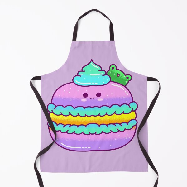 Item preview, Sweet French Colorful Cute Kawaii macaron froggy designed and sold by Quacktails.