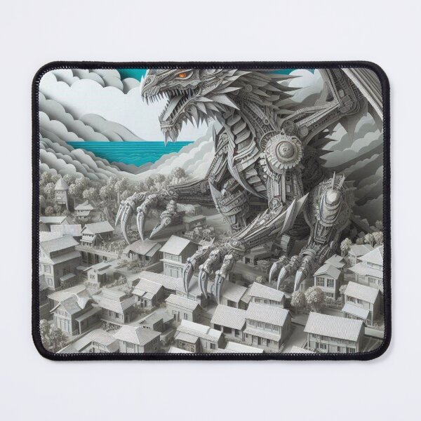 Item preview, Dragon in The Village designed and sold by tilmizart.
