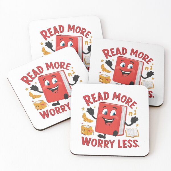 Item preview, Read More Worry Less Cheerful Book designed and sold by deluxedigital1.
