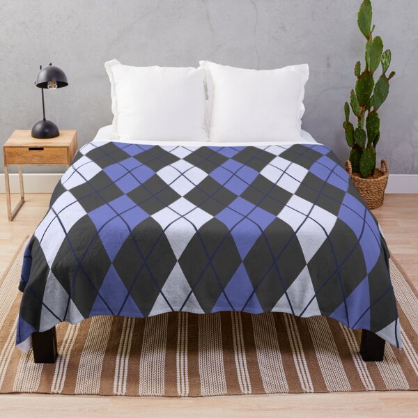 Item preview, Purple Blue Tones Argyle Pattern designed and sold by Kpss2564.