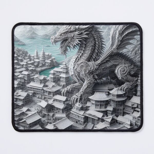 Item preview, Dragon in The Village designed and sold by tilmizart.