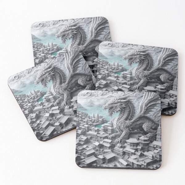 Item preview, Dragon in The Village designed and sold by tilmizart.