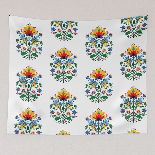 Item preview, Hungarian Folk Flower Design designed and sold by xiao xuans.