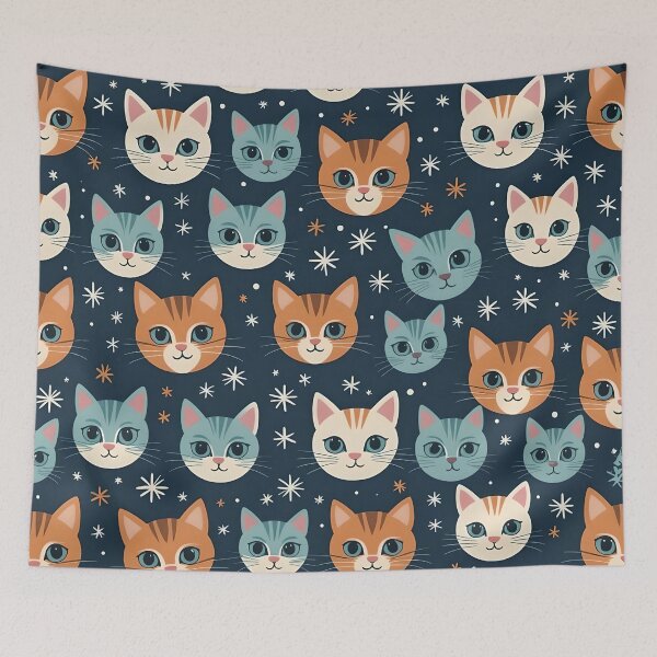 Item preview, Cat Winterland Solstice designed and sold by SoniaSarkali.