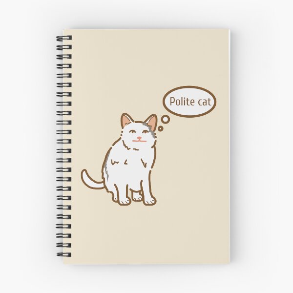 Item preview, Polite cat designed and sold by Brexmore3.
