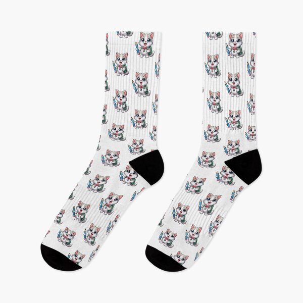 Item preview, Back To School: Funny Cat Going To School designed and sold by printmala.
